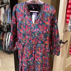 BNWT Jcrew & Liberty of London Dress Size L